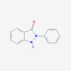 molecular formula C13H10N2O B093100 3-Indazolinone, 2-phenyl- CAS No. 17049-65-9