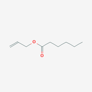 molecular formula C9H16O2 B093112 Allyl hexanoate CAS No. 123-68-2