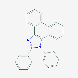 molecular formula C27H18N2 B093122 1,2-Diphenyl-1H-phenanthro[9,10-d]imidazole CAS No. 16408-28-9