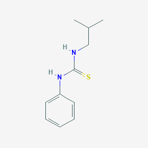 molecular formula C11H16N2S B093144 1-Isobutyl-3-phenylthiourea CAS No. 16275-53-9