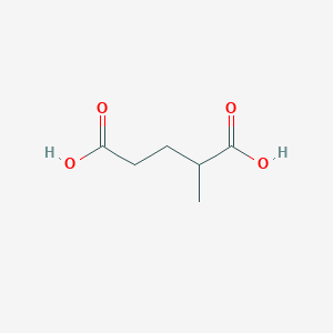 molecular formula C6H10O4 B093152 2-Methylglutaric acid CAS No. 18069-17-5