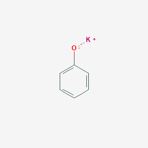 molecular formula C6H6KO B093155 Potassium phenoxide CAS No. 100-67-4