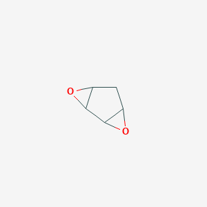 molecular formula C5H6O2 B093161 Cyclopentadiene dioxide CAS No. 187-29-1