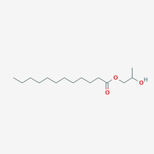 molecular formula C15H30O3 B093165 2-Hydroxypropyl laurate CAS No. 142-55-2