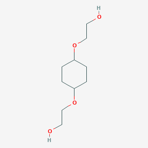 molecular formula C10H20O4 B093173 Ethanol, 2,2'-[1,4-cyclohexanediylbis(oxy)]bis- CAS No. 16394-44-8
