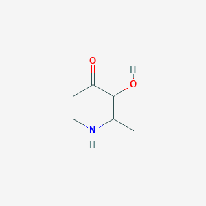 molecular formula C6H7NO2 B093175 3-hydroxy-2-methyl-4(1H)-pyridinone CAS No. 17184-19-9