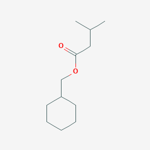 molecular formula C12H22O2 B093184 Cyclohexylmethyl isovalerate CAS No. 15840-95-6