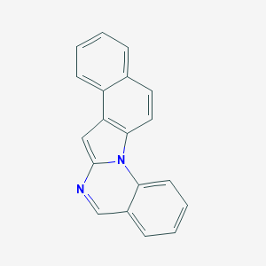 molecular formula C19H12N2 B093192 Benzo[4,5]indolo[1,2-a]quinazoline CAS No. 194-60-5