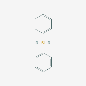 molecular formula C12H12Si B093197 Diphenyl(silane-d2) CAS No. 17950-94-6