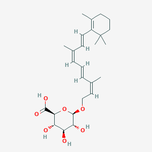 molecular formula C26H38O7 B093209 Retinyl beta-glucuronide CAS No. 16639-19-3