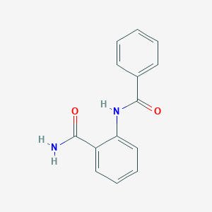 molecular formula C14H12N2O2 B093212 2-(苯甲酰氨基)苯甲酰胺 CAS No. 18543-22-1