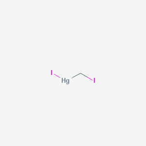 molecular formula CH2HgI2 B093215 Iodo(iodomethyl)mercury CAS No. 141-51-5