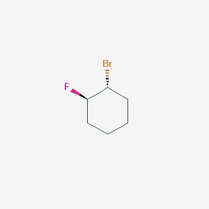 molecular formula C6H10BrF B093228 trans-1-Bromo-2-Fluorocyclohexane CAS No. 17170-96-6