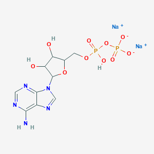 molecular formula C10H13N5Na2O10P2 B093233 Adenosine 5'-diphosphate disodium salt CAS No. 16178-48-6