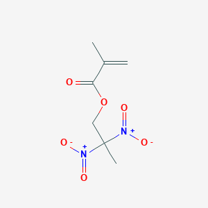 molecular formula C7H10N2O6 B093236 2,2-Dinitropropyl methacrylate CAS No. 17977-13-8