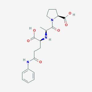 B009324 N-(1-Carboxy-3-carboxanilidopropyl)alanylproline CAS No. 110351-42-3