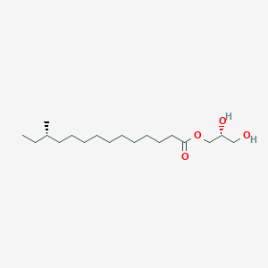 molecular formula C18H36O4 B093251 Aggreceride A CAS No. 19207-26-2