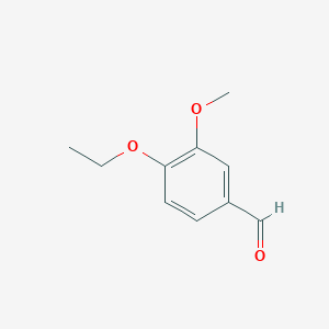 molecular formula C10H12O3 B093258 4-乙氧基-3-甲氧基苯甲醛 CAS No. 120-25-2