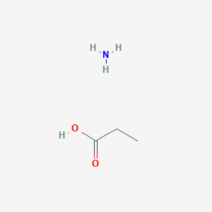 molecular formula C3H9NO2 B093263 Ammonium propionate CAS No. 17496-08-1