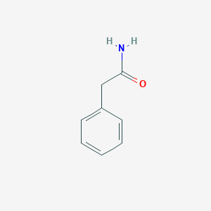 molecular formula C8H9NO B093265 Phenylacetamide CAS No. 103-81-1