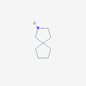 molecular formula C8H15N B093273 2-Azaspiro[4.4]nonane CAS No. 175-94-0