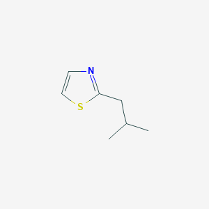 molecular formula C7H11NS B093282 2-Isobutylthiazole CAS No. 18640-74-9