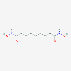 molecular formula C9H18N2O4 B093288 Azelaic bishydroxamic acid CAS No. 18992-11-5