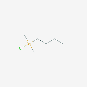 molecular formula C6H15ClSi B093292 Butyl(chloro)dimethylsilane CAS No. 1000-50-6