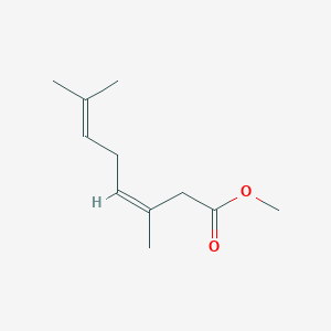 molecular formula C11H18O2 B093293 Methyl (3Z)-3,7-dimethyl-3,6-octadienoate CAS No. 16750-88-2