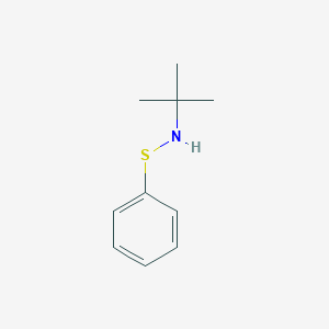 molecular formula C10H15NS B093309 N-tert-Butylbenzenesulfenamide CAS No. 19117-31-8