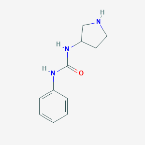 1-Phenyl-3-(3-pyrrolidinyl)urea