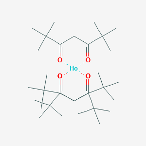 molecular formula C33H60HoO6 B093320 Holmium;2,2,6,6-tetramethylheptane-3,5-dione CAS No. 15522-73-3