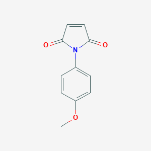 molecular formula C11H9NO3 B093332 1-(4-甲氧基苯基)-1H-吡咯-2,5-二酮 CAS No. 1081-17-0