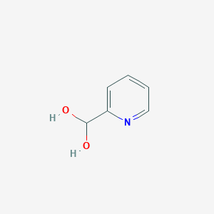 molecular formula C6H7NO2 B093334 Pyridin-2-ylmethanediol CAS No. 19322-71-5