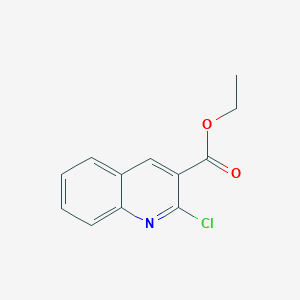molecular formula C12H10ClNO2 B093335 Ethyl 2-chloroquinoline-3-carboxylate CAS No. 16498-86-5
