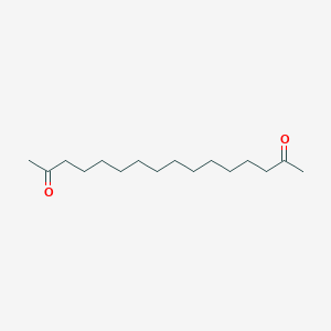 molecular formula C16H30O2 B093339 2,15-Hexadecanedione CAS No. 18650-13-0