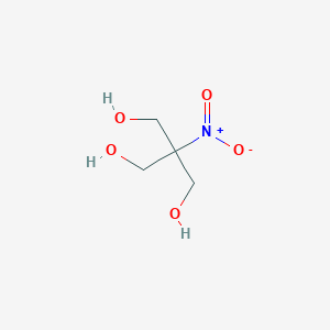 molecular formula C4H9NO5 B093346 Tris(hydroxymethyl)nitromethane CAS No. 126-11-4