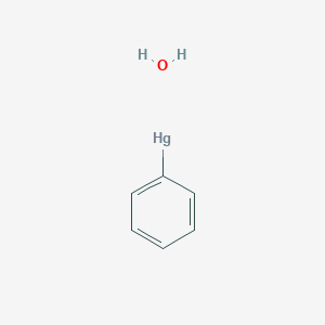 molecular formula C6H7HgO B093350 Phenylmercuric hydroxide CAS No. 100-57-2