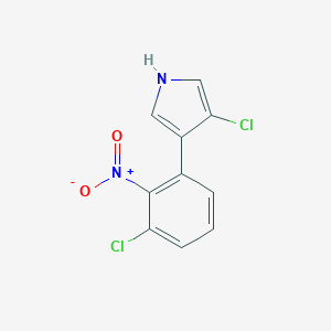 molecular formula C10H6Cl2N2O2 B093353 Pyrrolnitrin CAS No. 1018-71-9