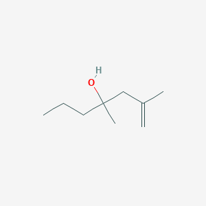 molecular formula C9H18O B093358 2,4-Dimethyl-1-hepten-4-ol CAS No. 19549-94-1