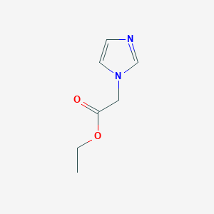 B093365 Ethyl 1H-imidazole-1-acetate CAS No. 17450-34-9