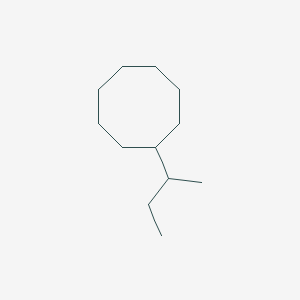 molecular formula C12H24 B093366 Cyclooctane, (1-methylpropyl)- CAS No. 16538-89-9