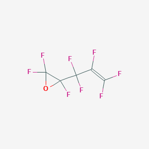 molecular formula C5F8O B093367 4,5-Epoxy-1,1,2,3,3,4,5,5-octafluoropent-1-ene CAS No. 15453-08-4