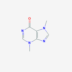 molecular formula C7H8N4O B093372 3,7-Dimethylhypoxanthine CAS No. 19143-59-0