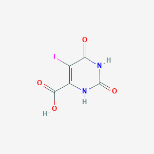 molecular formula C5H3IN2O4 B093373 5-Iodoorotic acid CAS No. 17687-22-8