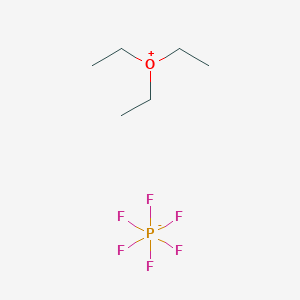 molecular formula C6H15F6OP B093381 六氟磷酸三乙氧基鎓 CAS No. 17950-40-2