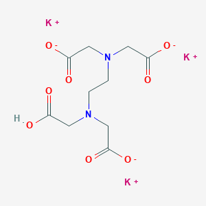 molecular formula C10H13K3N2O8 B093384 乙二胺三钾 CAS No. 17572-97-3