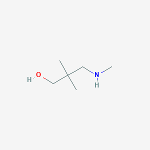 molecular formula C6H15NO B093386 2,2-Dimethyl-3-(methylamino)propan-1-ol CAS No. 16047-86-2