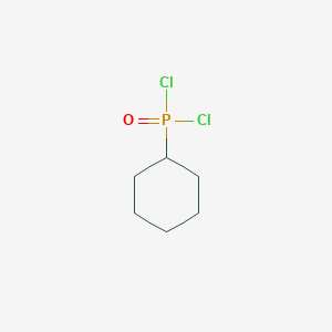 molecular formula C6H11Cl2OP B093389 Dichlorophosphorylcyclohexane CAS No. 1005-22-7