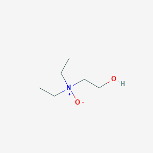 molecular formula C6H15NO2 B093390 N,N-diethyl-2-hydroxyethanamine oxide CAS No. 16684-49-4